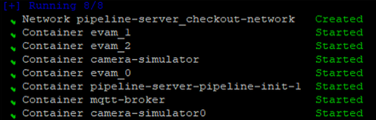 Figure 4: Pipeline Status